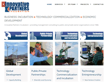Tablet Screenshot of innovativepartners.com